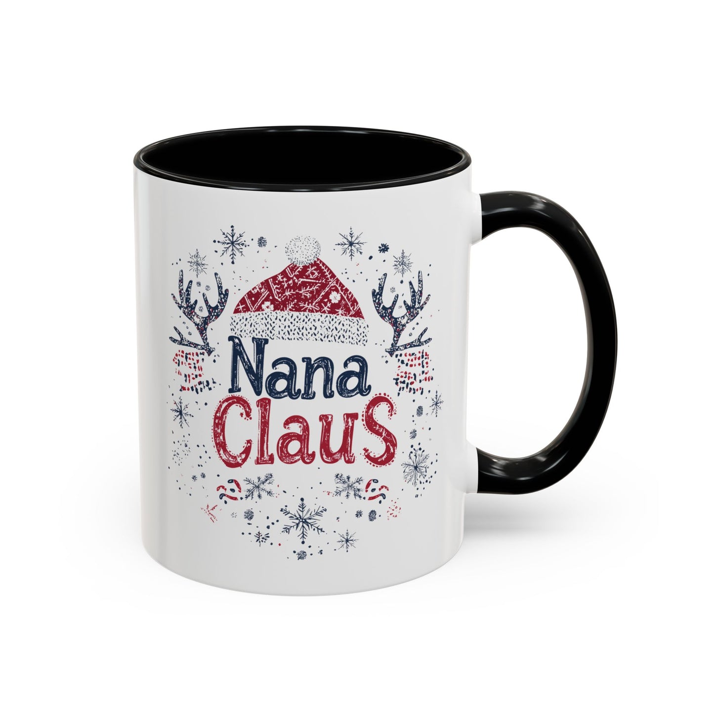 Nana Claus Ceramic Mug - Fun and Festive Christmas Design - Perfect for Grandmas Who Love the Holidays