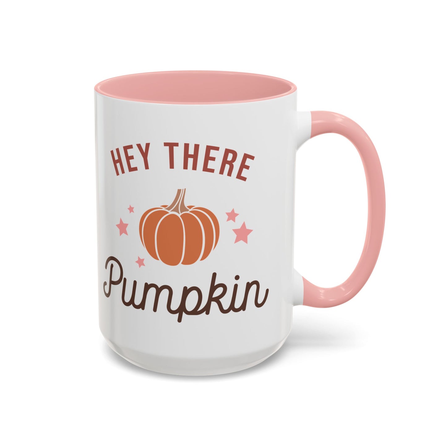 Hey There Pumpkin Fall Mug | 11oz and 15oz Ceramic Coffee Cup | Cute Pumpkin Design