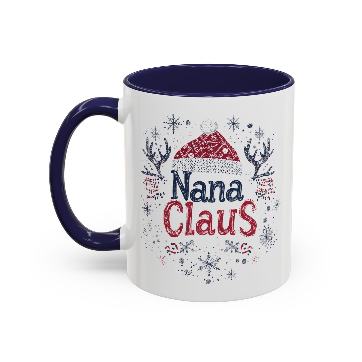 Nana Claus Ceramic Mug - Fun and Festive Christmas Design - Perfect for Grandmas Who Love the Holidays