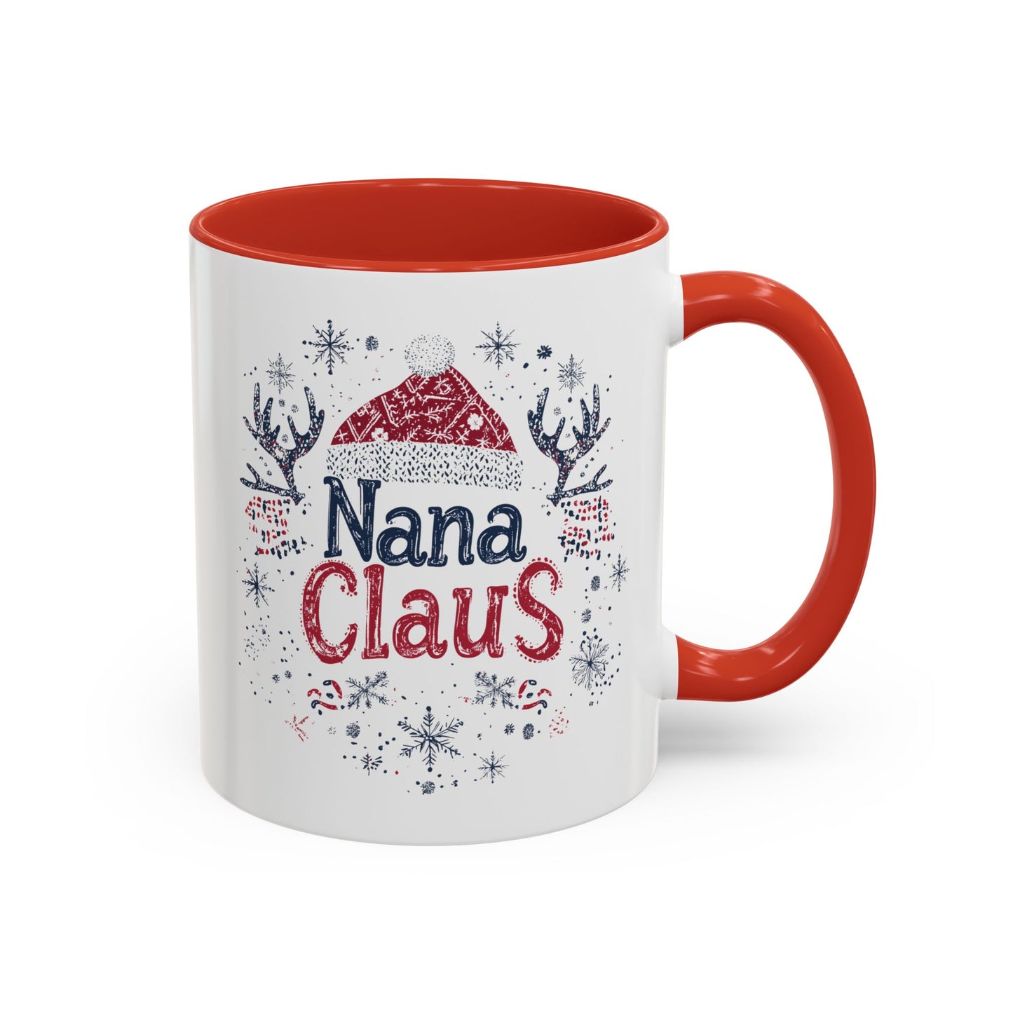 Nana Claus Ceramic Mug - Fun and Festive Christmas Design - Perfect for Grandmas Who Love the Holidays