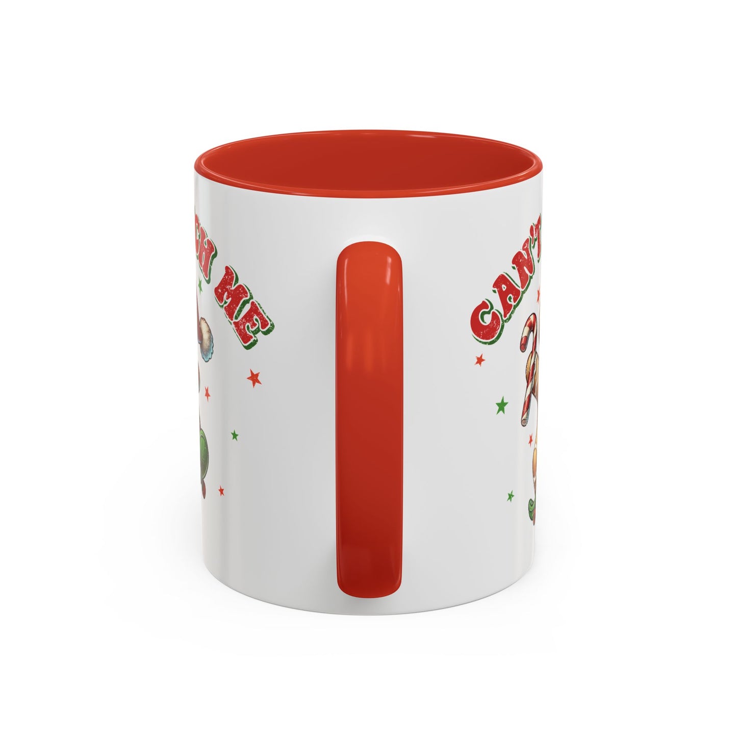 Can't Catch Me Gingerbread Mug - Fun Holiday Skateboarding Gingerbread Design - Perfect for Christmas Cheer