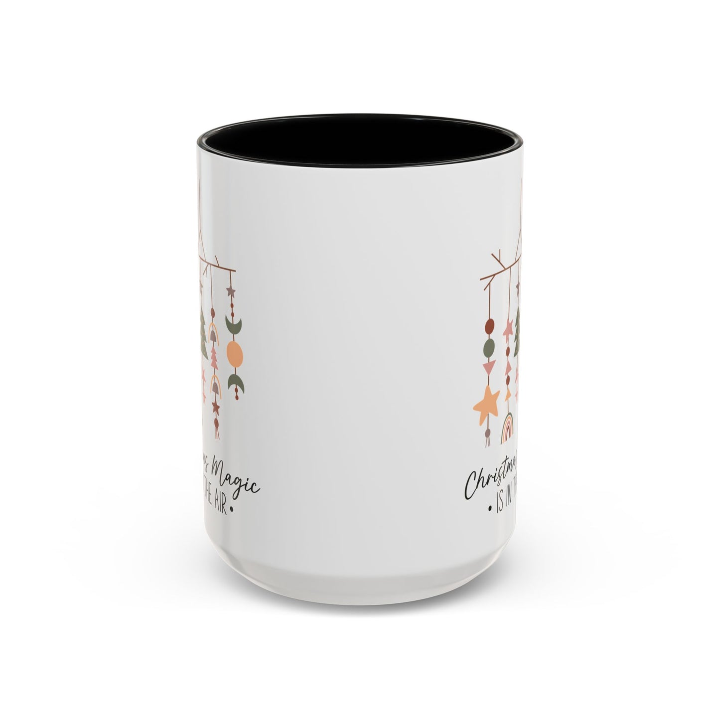 Christmas Magic Is in the Air Mug | Minimalist Christmas Decor Design | Holiday Coffee Mug | Festive Drinkware