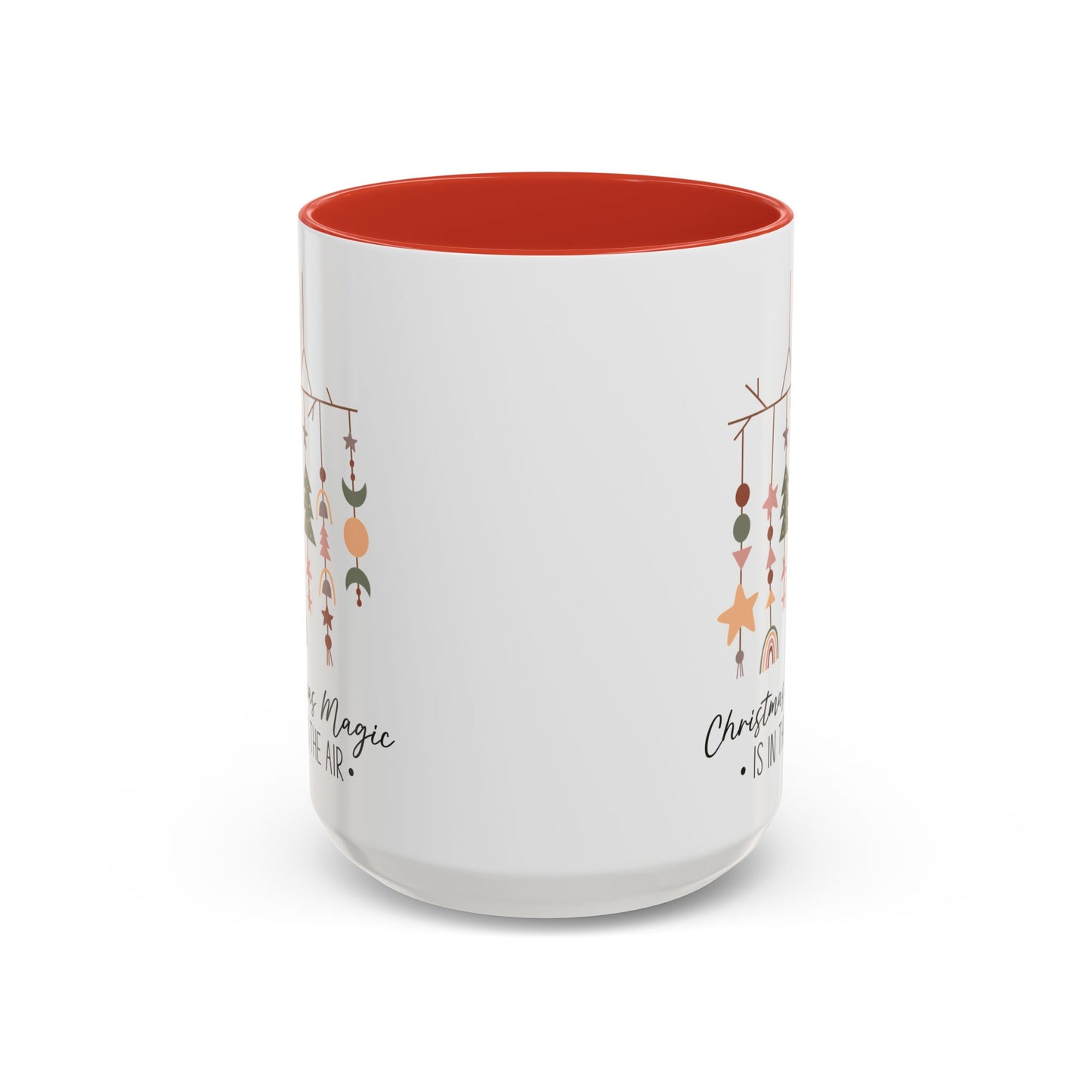 Christmas Magic Is in the Air Mug | Minimalist Christmas Decor Design | Holiday Coffee Mug | Festive Drinkware