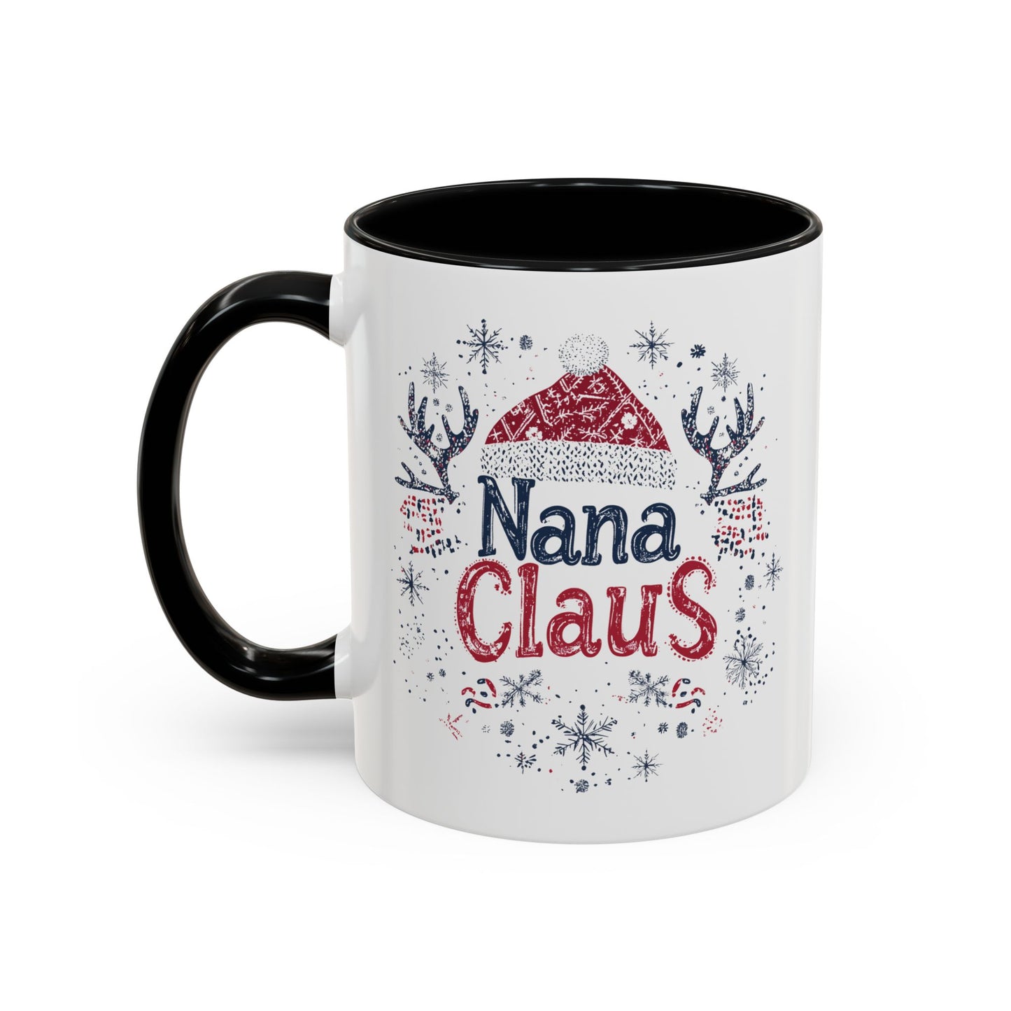 Nana Claus Ceramic Mug - Fun and Festive Christmas Design - Perfect for Grandmas Who Love the Holidays