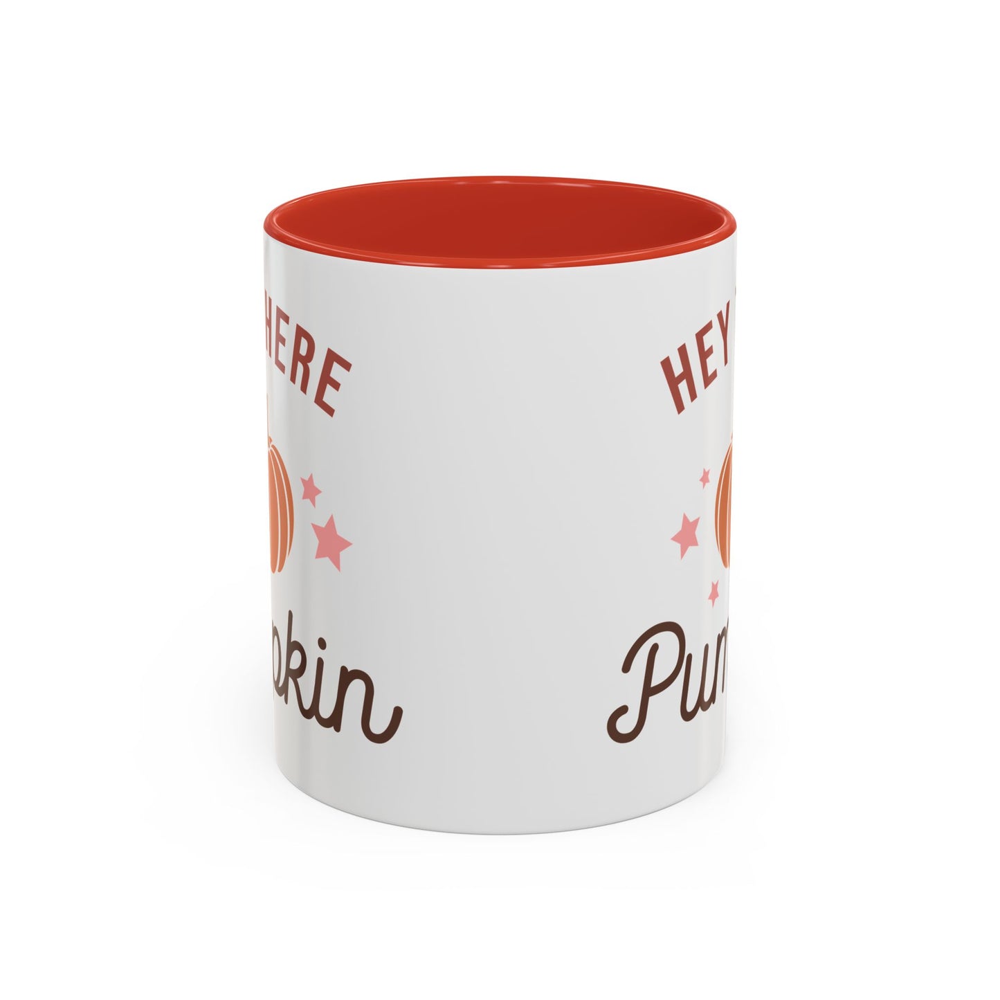 Hey There Pumpkin Fall Mug | 11oz and 15oz Ceramic Coffee Cup | Cute Pumpkin Design