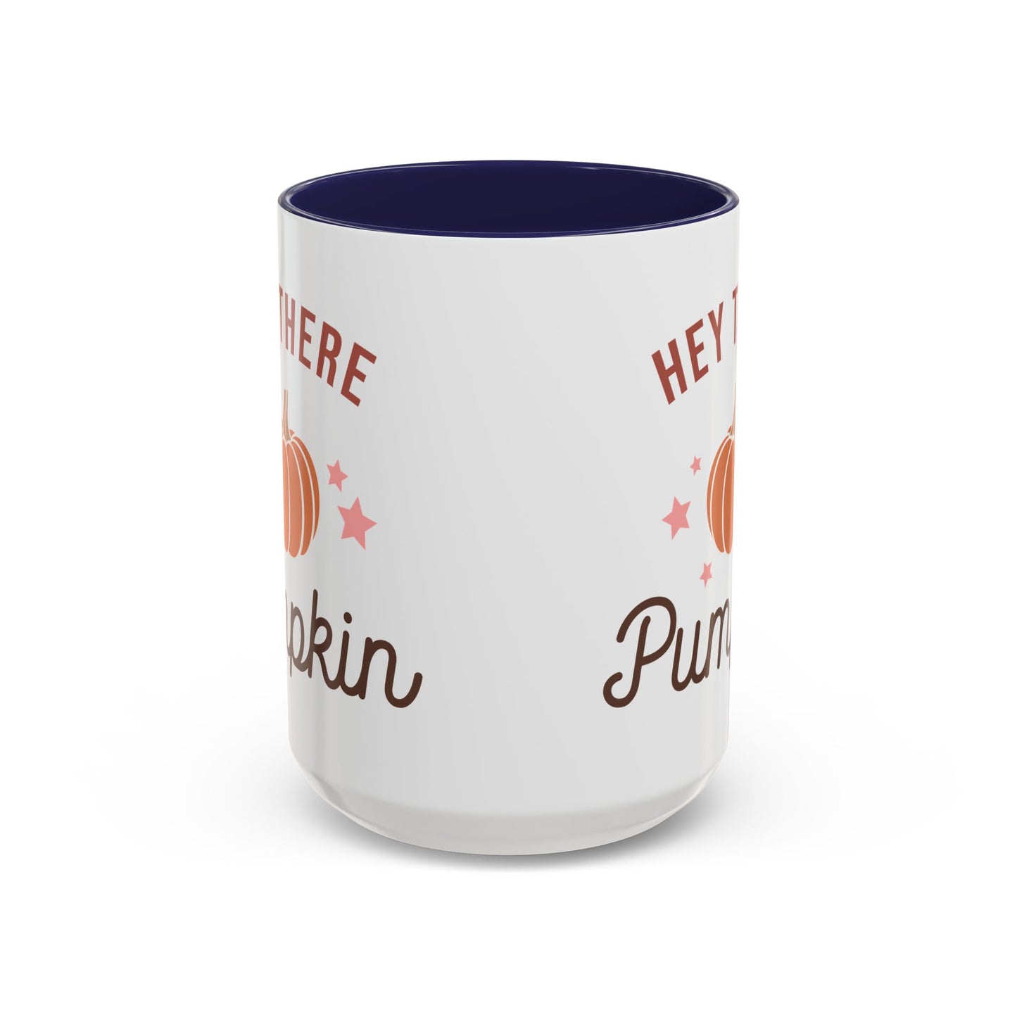 Hey There Pumpkin Fall Mug | 11oz and 15oz Ceramic Coffee Cup | Cute Pumpkin Design