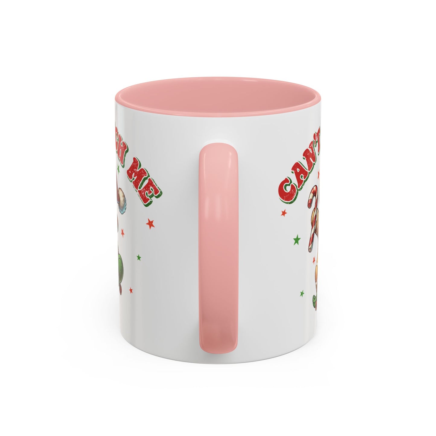 Can't Catch Me Gingerbread Mug - Fun Holiday Skateboarding Gingerbread Design - Perfect for Christmas Cheer