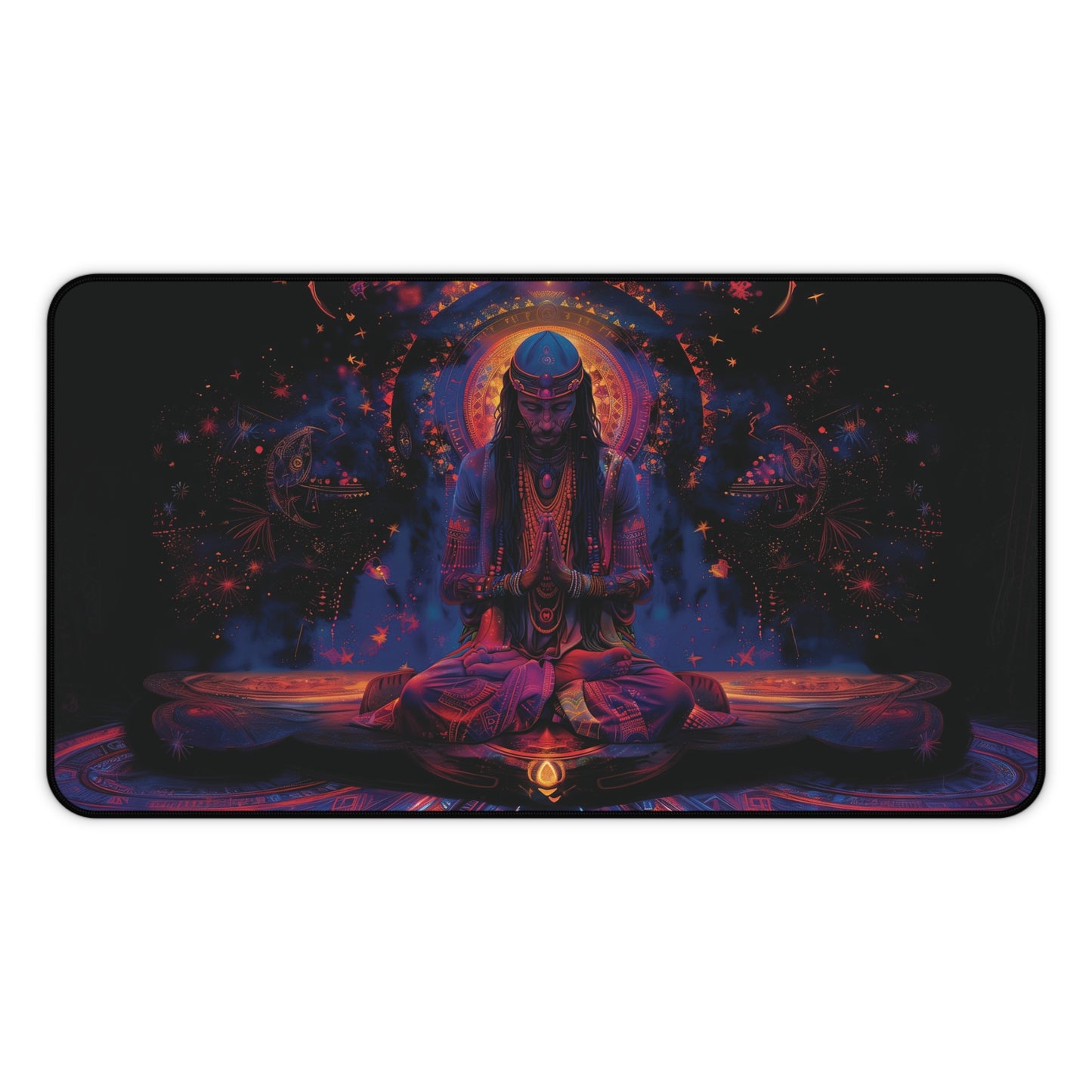 Meditative Spiritual Art Mousepad, Gaming Mousepad, Large Mousepad, Keyboard Mouse Mat, Desk Pad for Work Game Home XL 3 Sizes