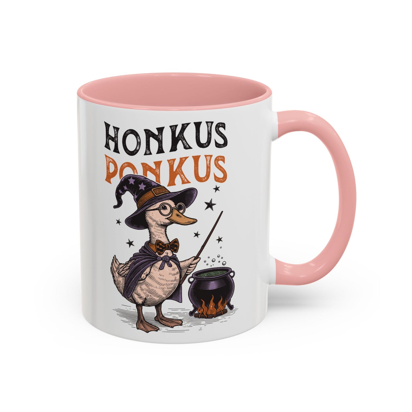 Honkus Ponkus Mug | Witchy Goose Halloween Mug | Funny Animal Magic Cup | 11oz and 15oz Ceramic Mug