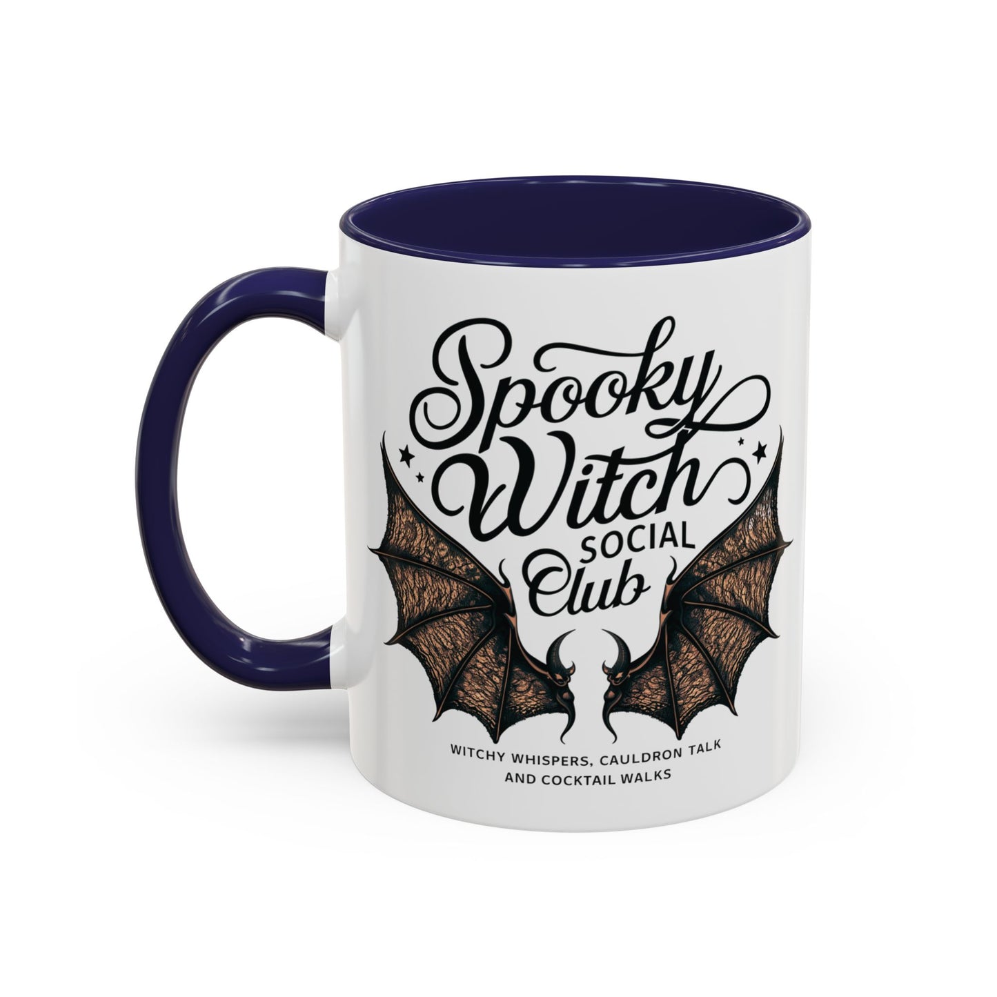 Spooky Witch Social Club Mug | Witchy Coffee Mug | Cauldron Talk & Cocktail Walks | Halloween Drinkware