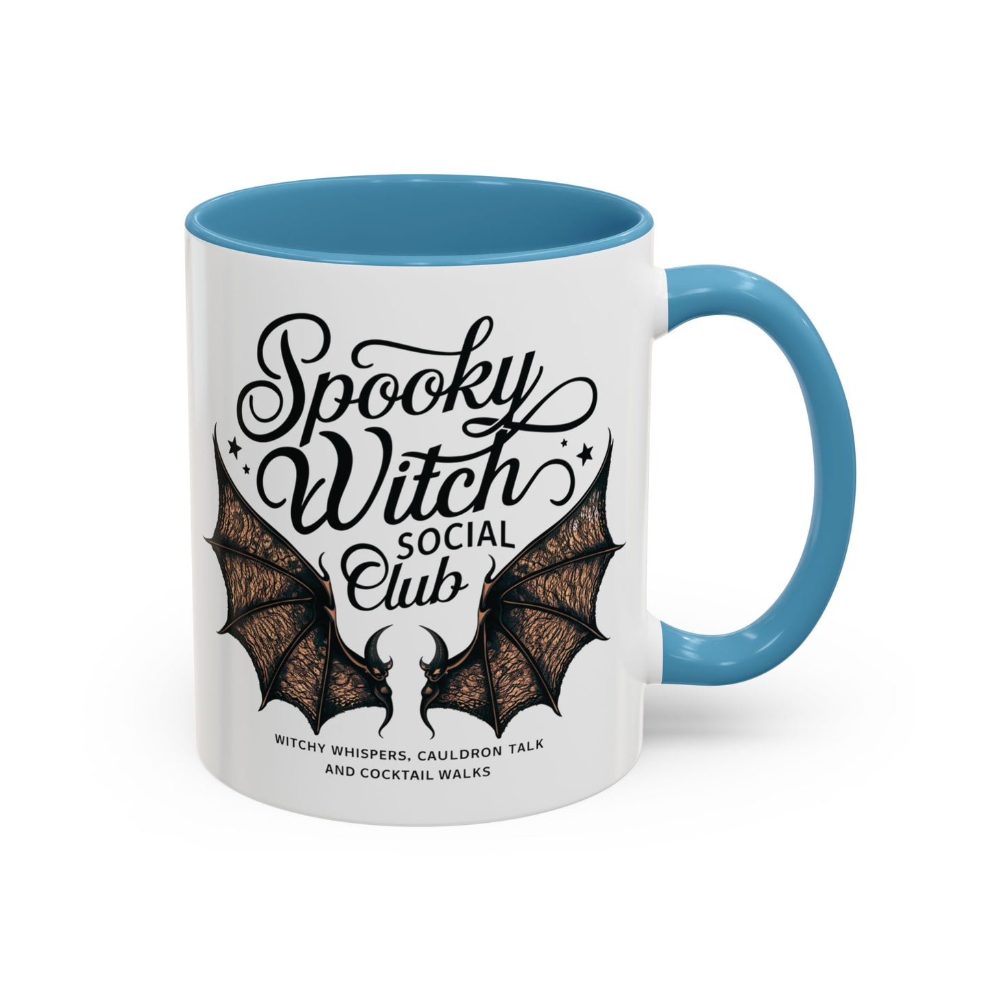 Spooky Witch Social Club Mug | Witchy Coffee Mug | Cauldron Talk & Cocktail Walks | Halloween Drinkware