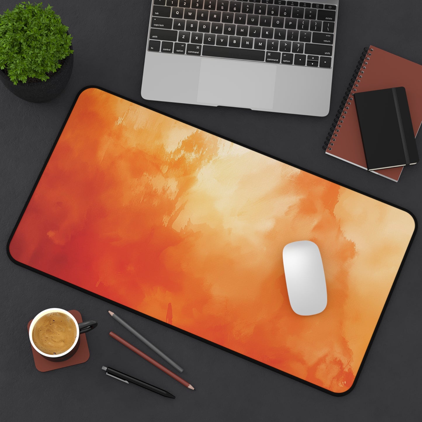 Sunset Glow Desk Mat | Neoprene | Anti-Slip | 3 Sizes