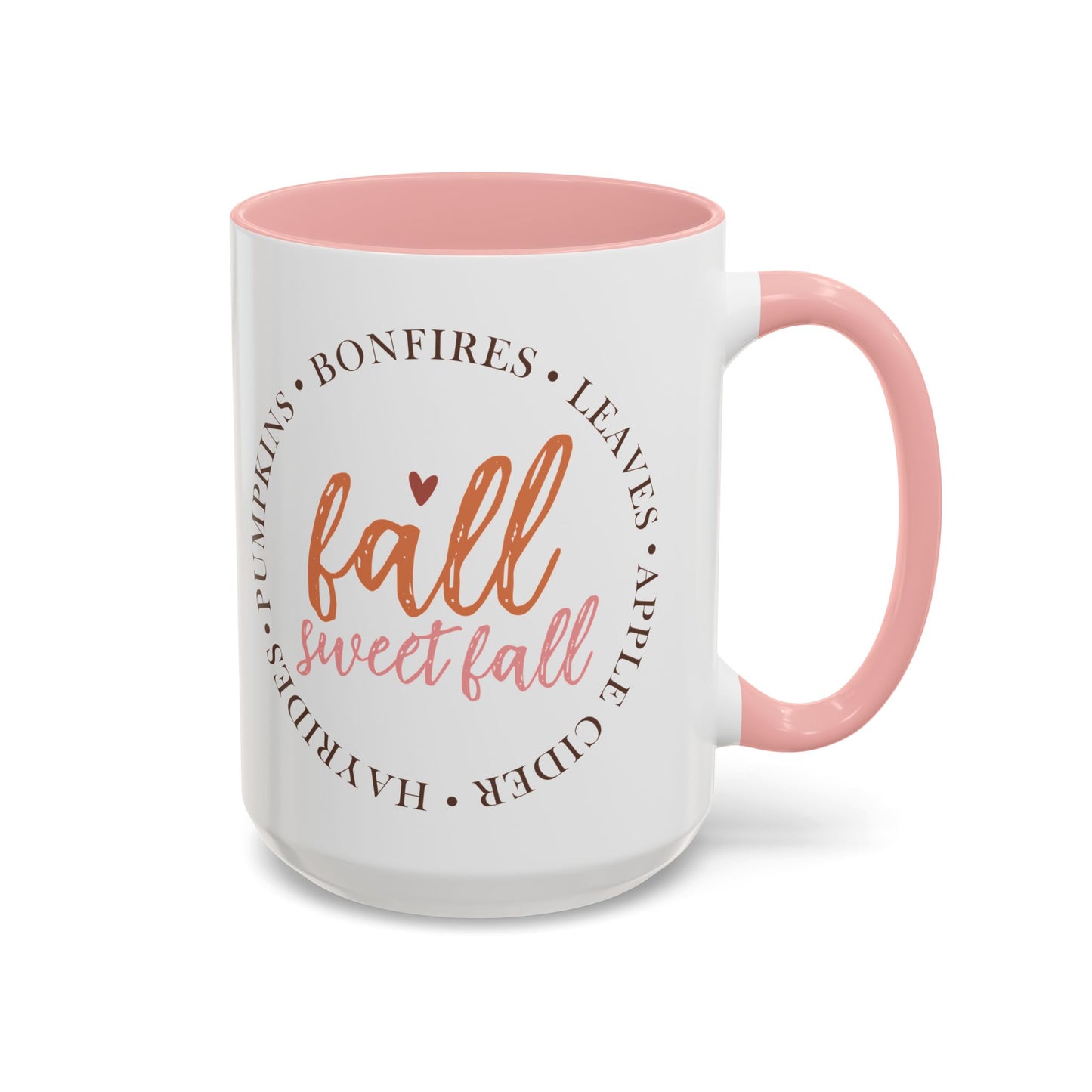 Fall Sweet Fall Autumn Mug | 11oz and 15oz Ceramic Coffee Cup | Cozy Fall Design