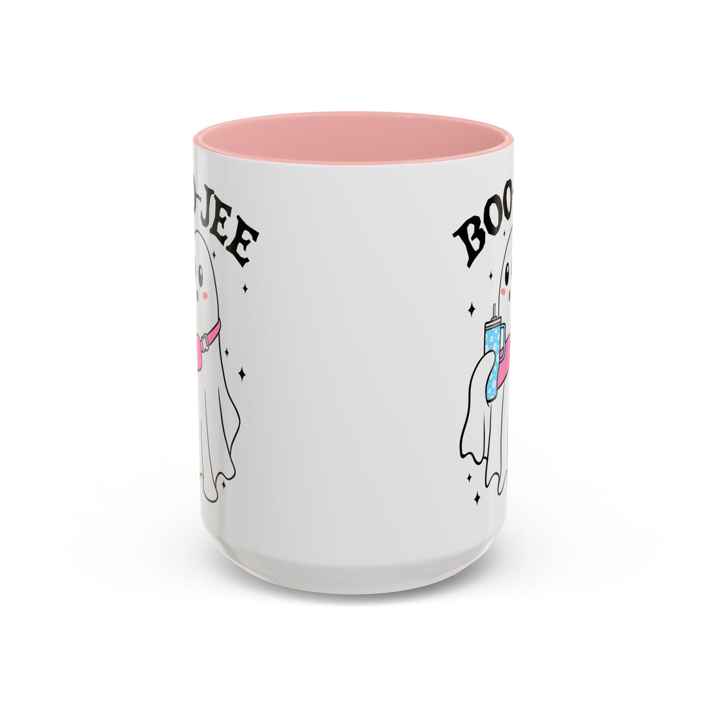 Boo-Jee Halloween Ghost Mug | 11oz and 15oz Ceramic Coffee Cup | Cute and Stylish Design