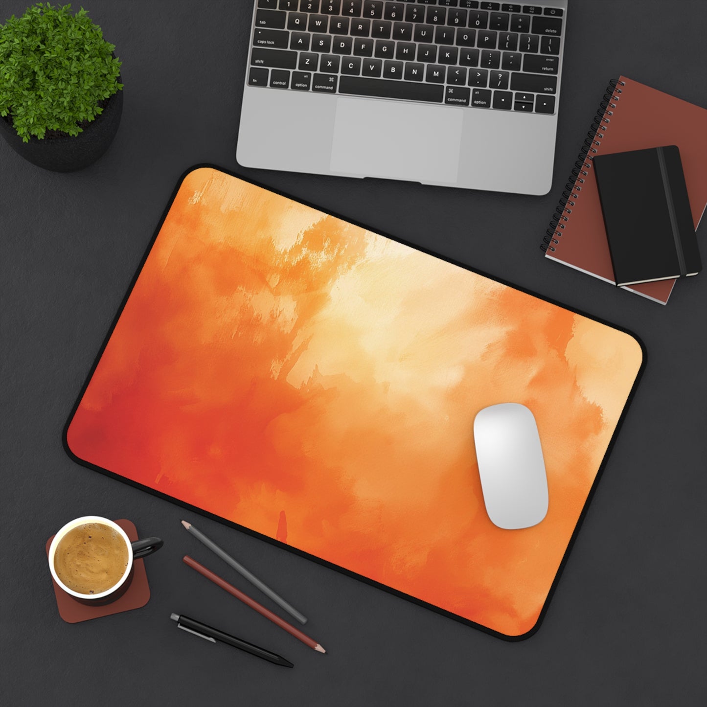 Sunset Glow Desk Mat | Neoprene | Anti-Slip | 3 Sizes