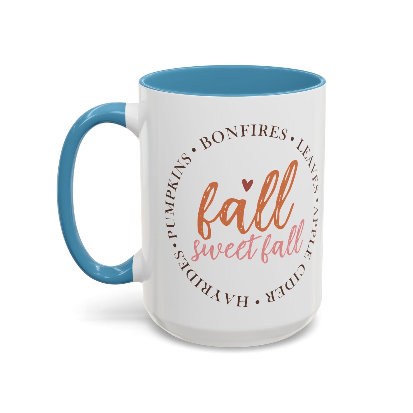 Fall Sweet Fall Autumn Mug | 11oz and 15oz Ceramic Coffee Cup | Cozy Fall Design