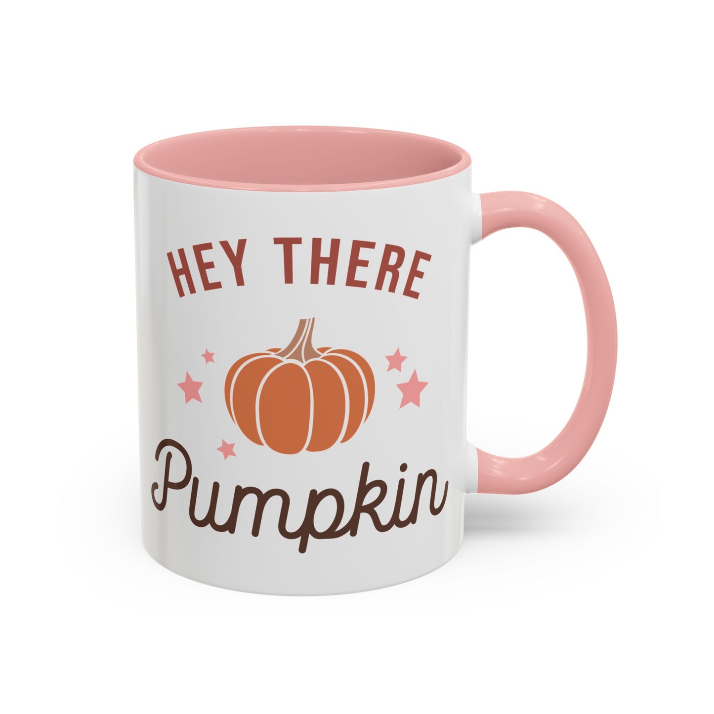 Hey There Pumpkin Fall Mug | 11oz and 15oz Ceramic Coffee Cup | Cute Pumpkin Design