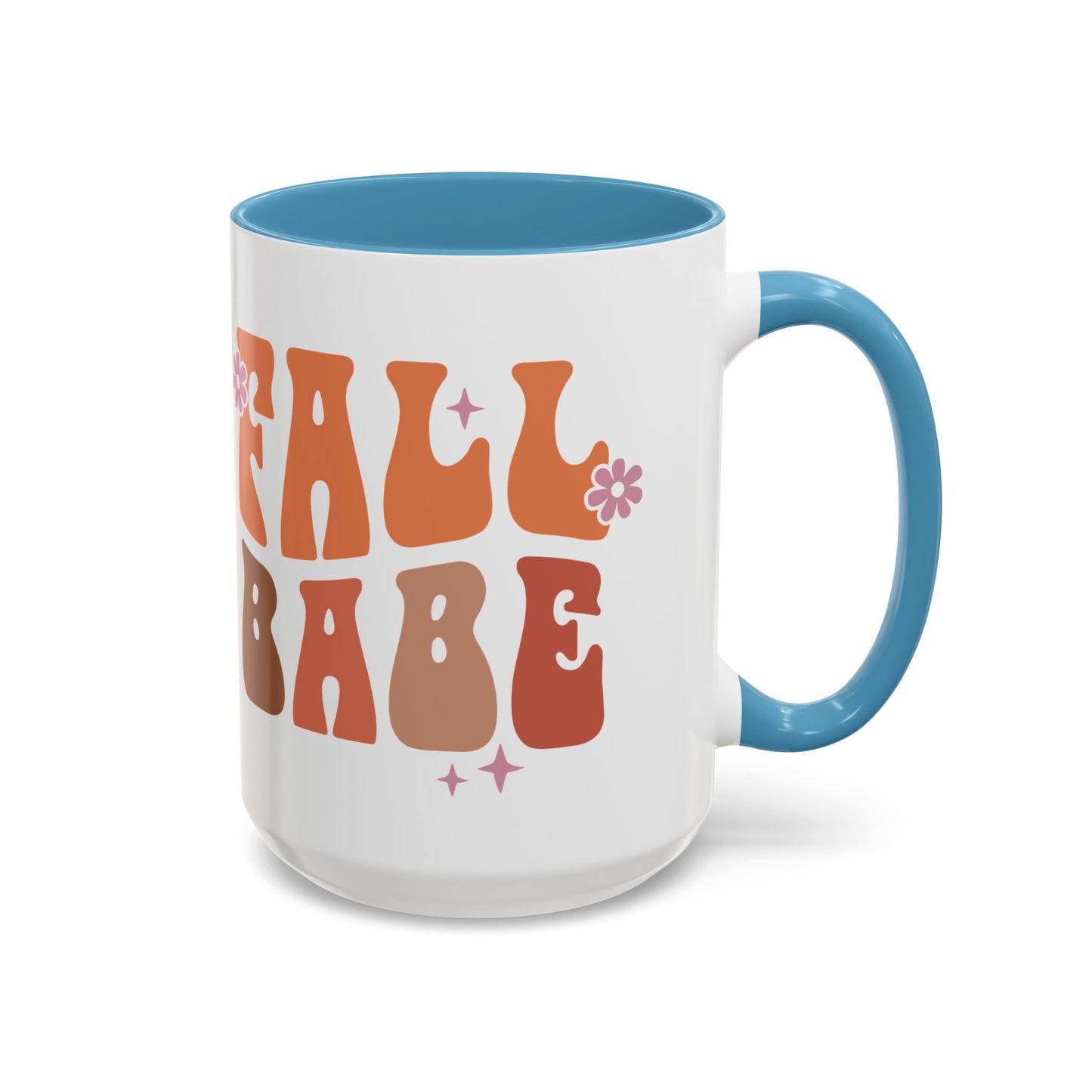 Fall Babe Ceramic Mug - 11oz/15oz Autumn Coffee Cup | Cozy Fall Gift | 5 Color Options | Retro Fall Design Mug