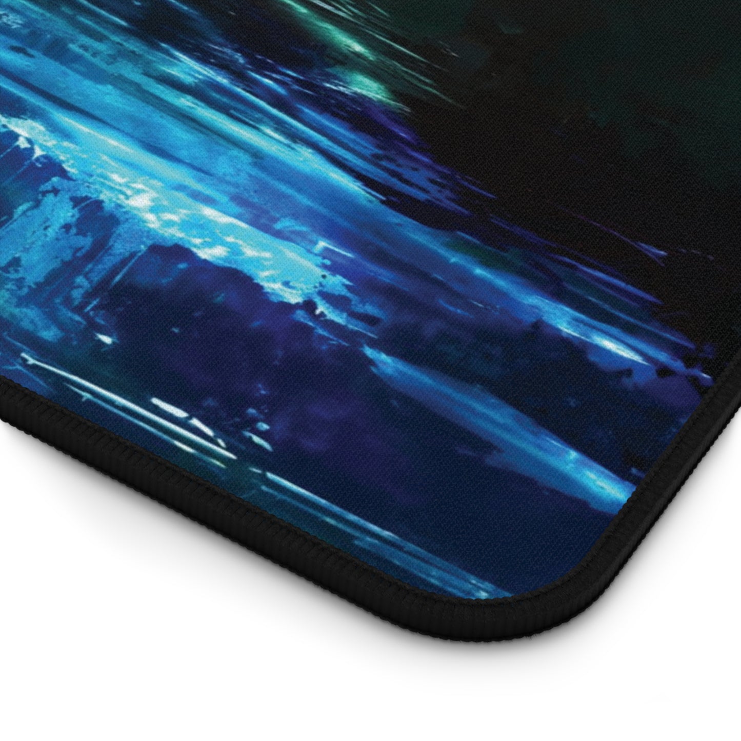 Mystical Forest Stream Desk Mat | Enchanted Night Design | Neoprene | Anti-Slip | 3 Sizes