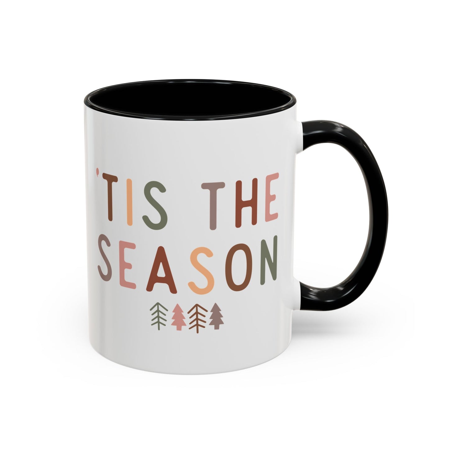 Tis the Season Mug | Minimalist Holiday Design | Christmas Coffee Mug | Festive Drinkware