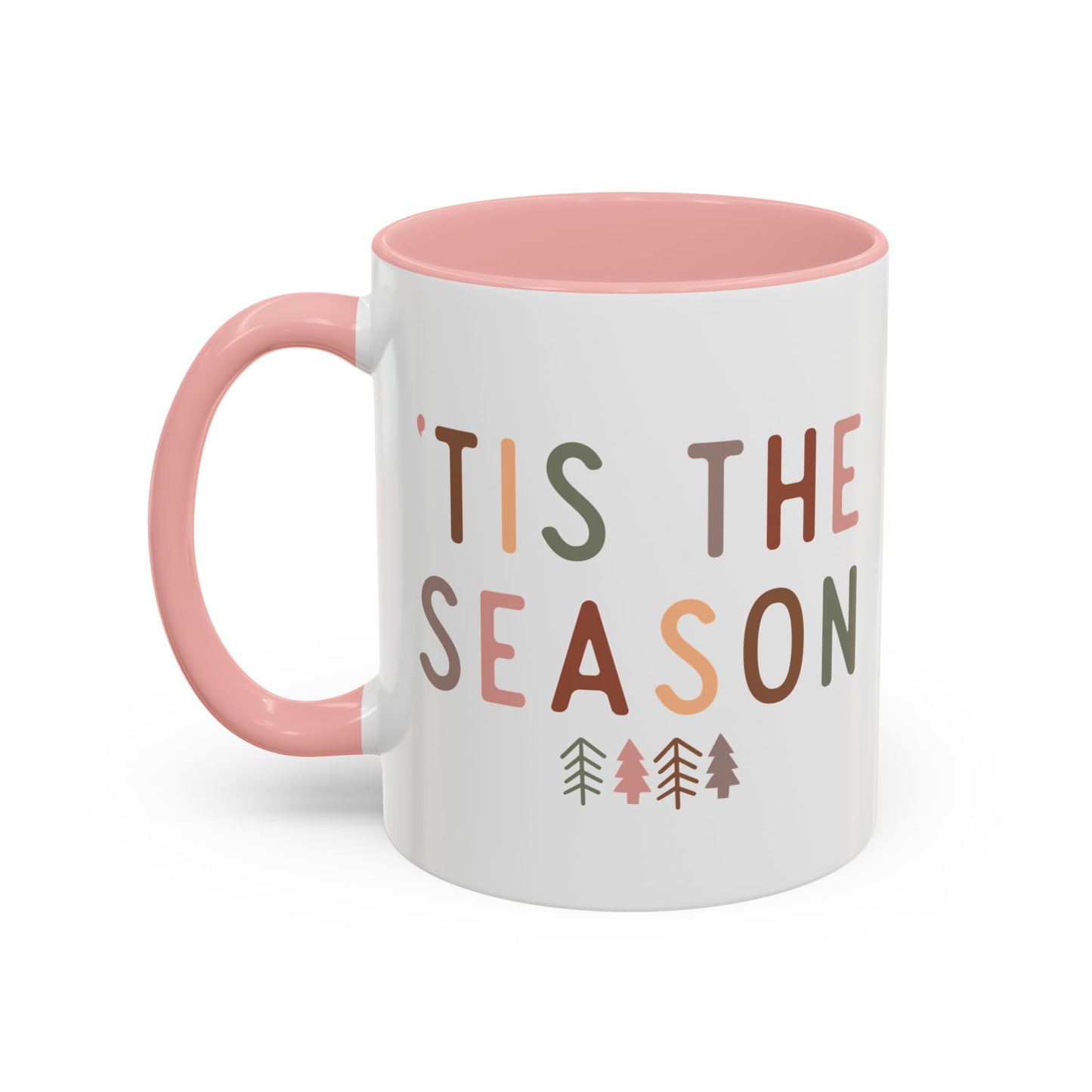 Tis the Season Mug | Minimalist Holiday Design | Christmas Coffee Mug | Festive Drinkware