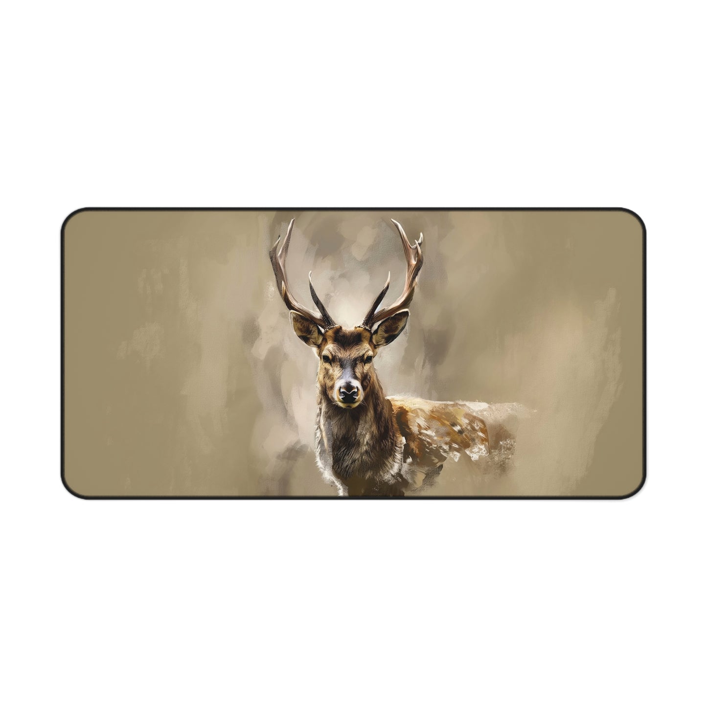 Majestic Deer Art Mousepad, Gaming Mousepad, Large Mousepad, Keyboard Mouse Mat, Desk Pad for Work Game Home XL 3 Sizes