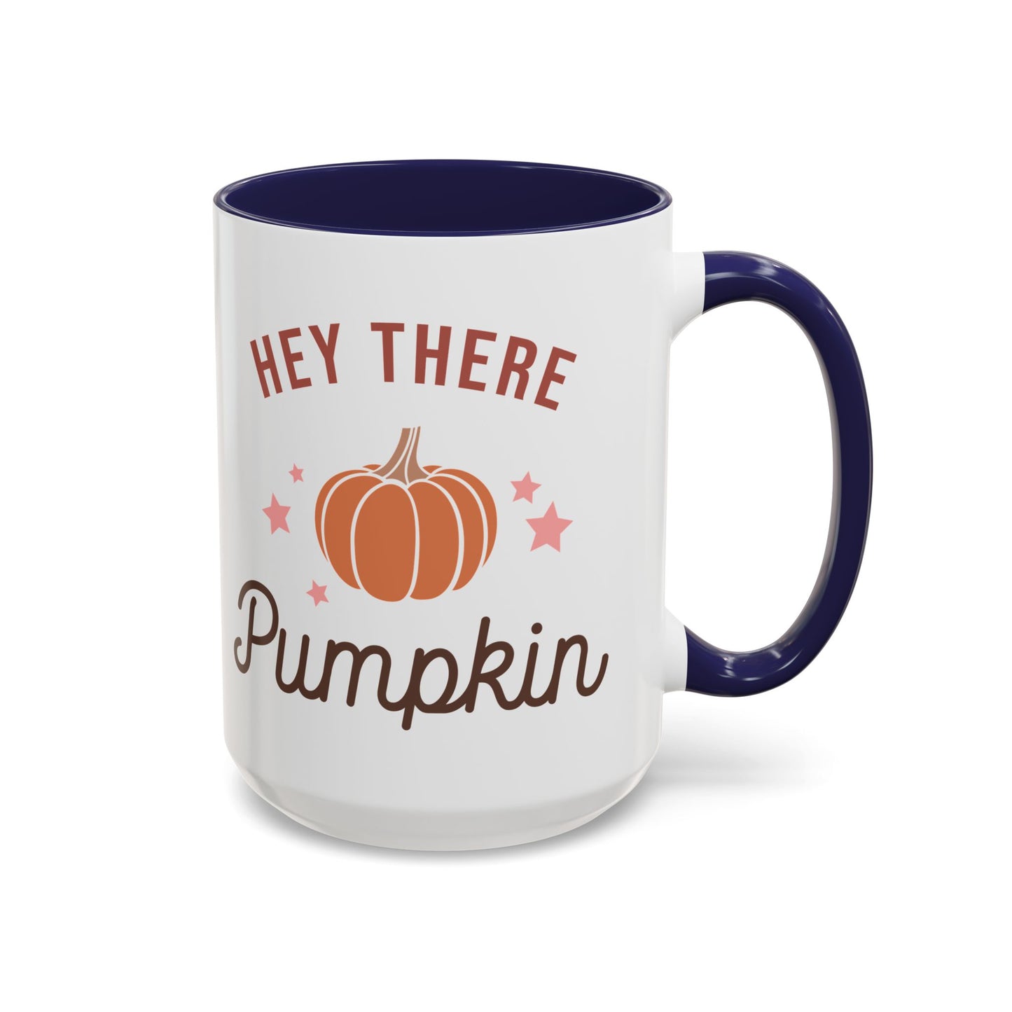 Hey There Pumpkin Fall Mug | 11oz and 15oz Ceramic Coffee Cup | Cute Pumpkin Design