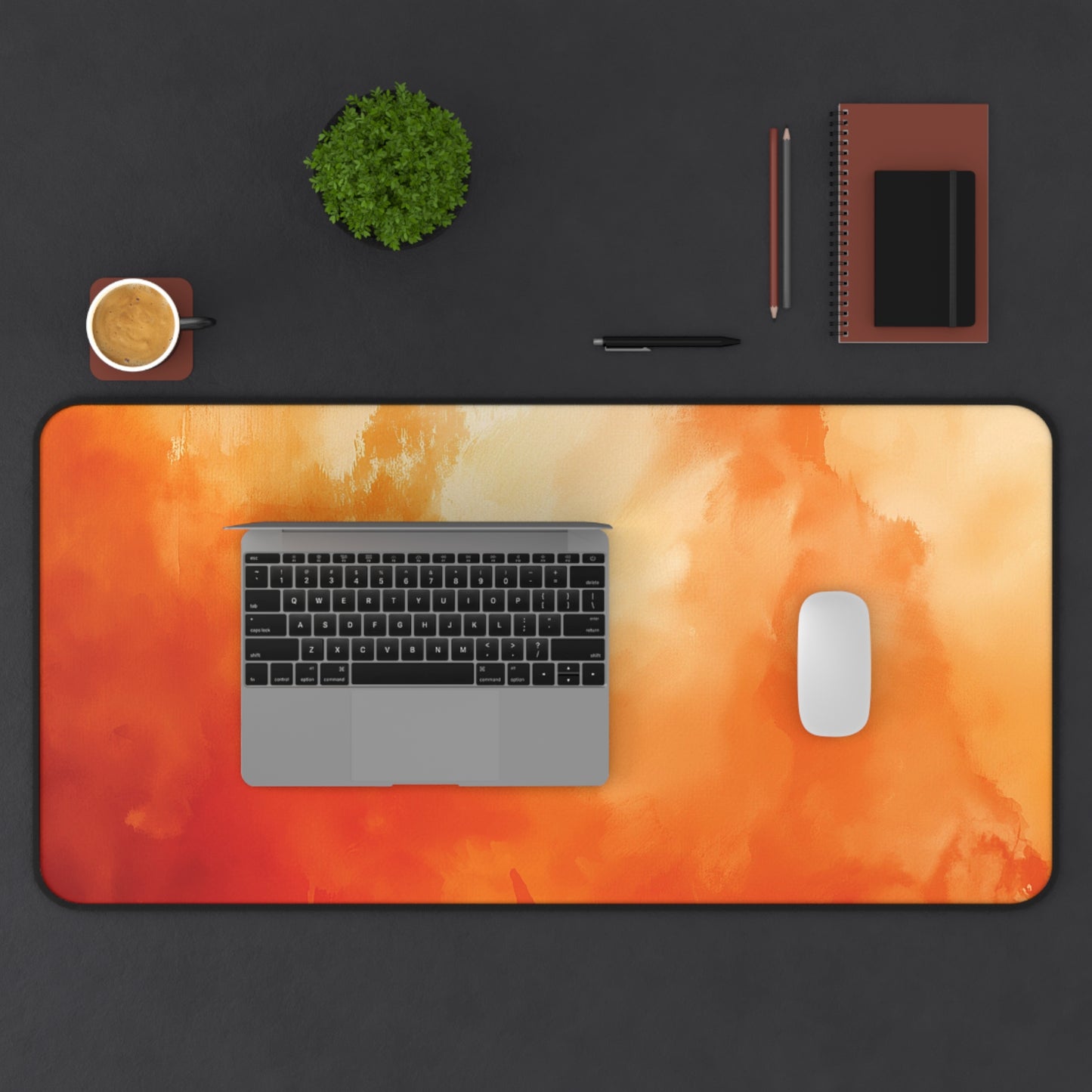 Sunset Glow Desk Mat | Neoprene | Anti-Slip | 3 Sizes