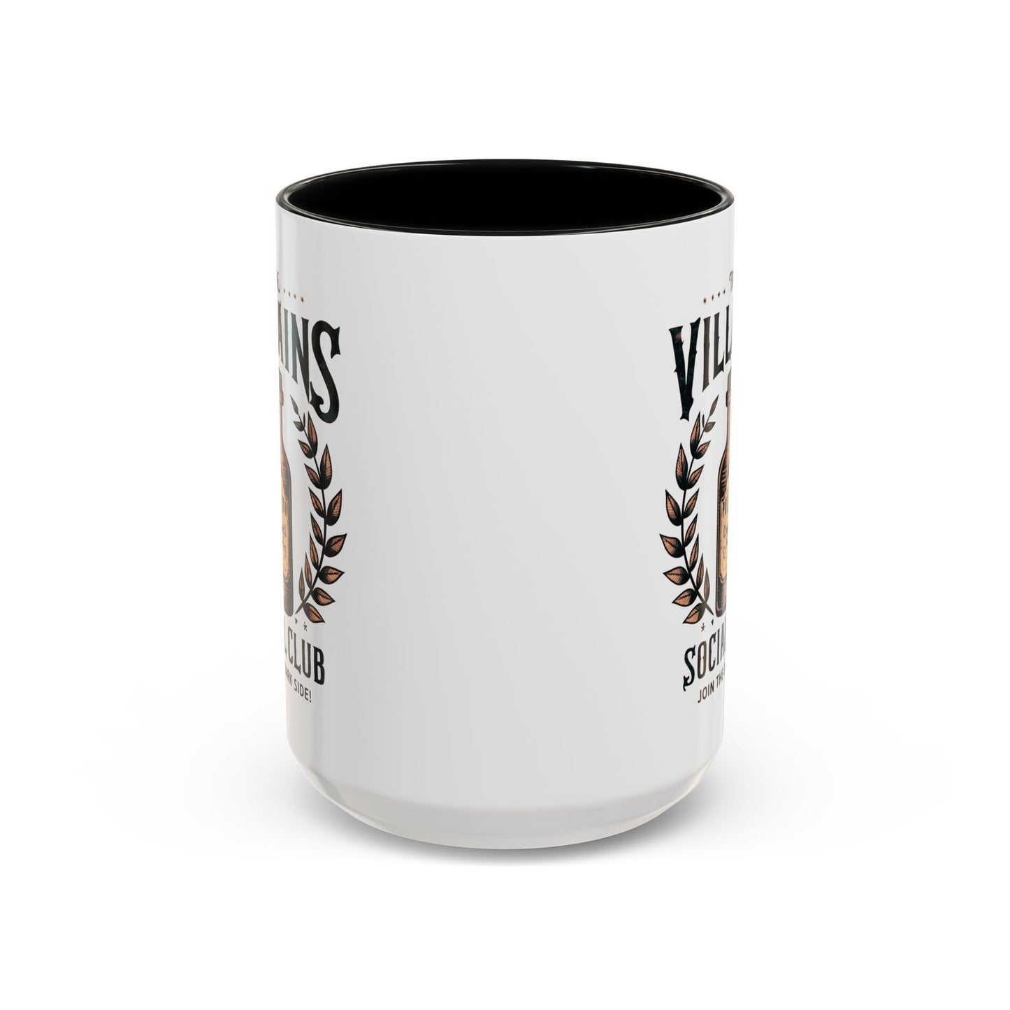 Villains Social Club Mug | Halloween Potion Bottle Design | Join the Dark Side Coffee Mug | Spooky Fall Drinkware