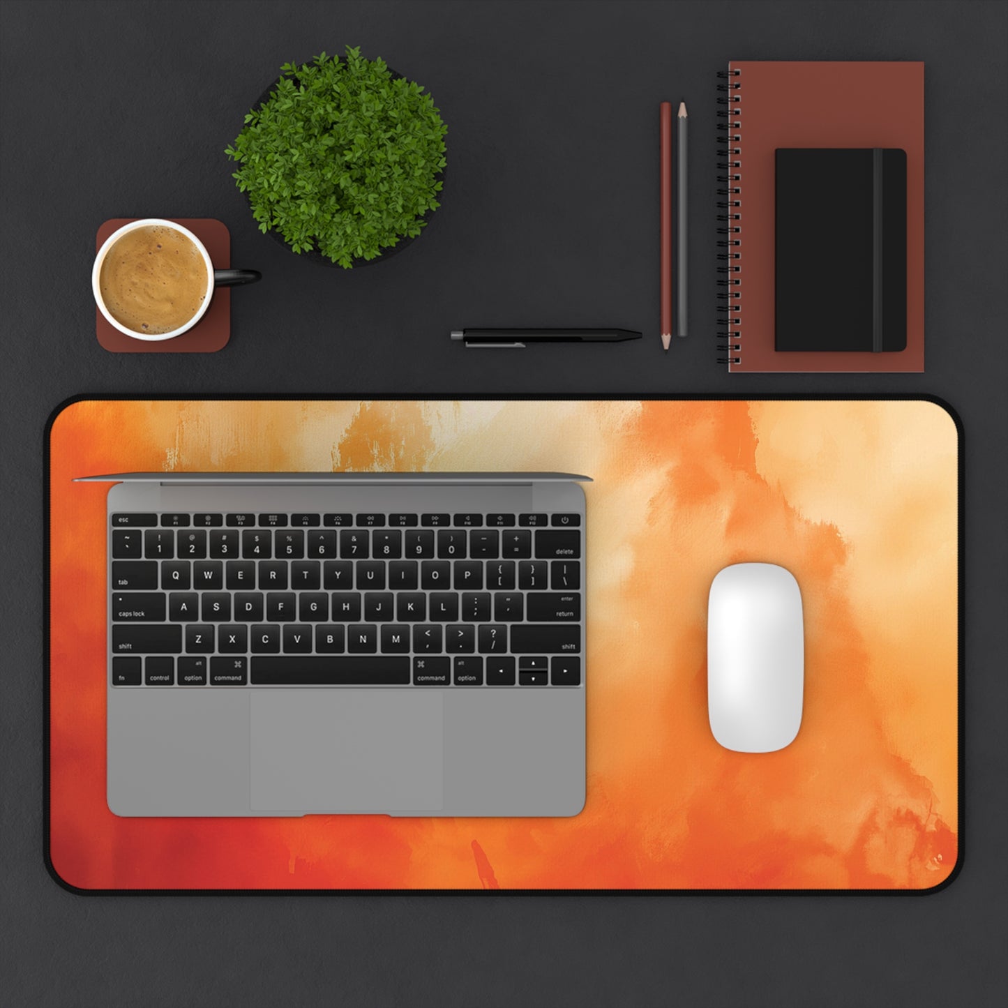 Sunset Glow Desk Mat | Neoprene | Anti-Slip | 3 Sizes