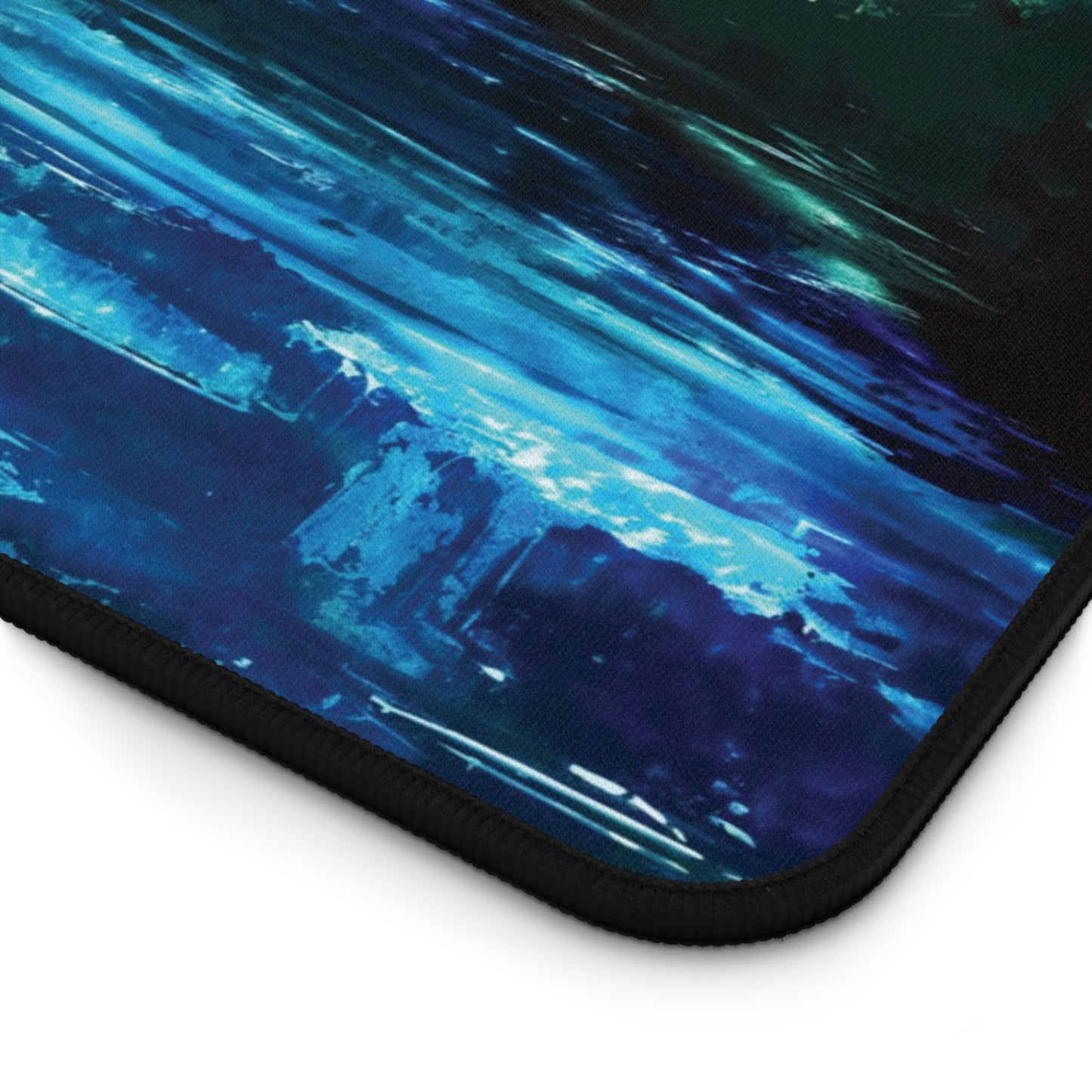 Mystical Forest Stream Desk Mat | Enchanted Night Design | Neoprene | Anti-Slip | 3 Sizes