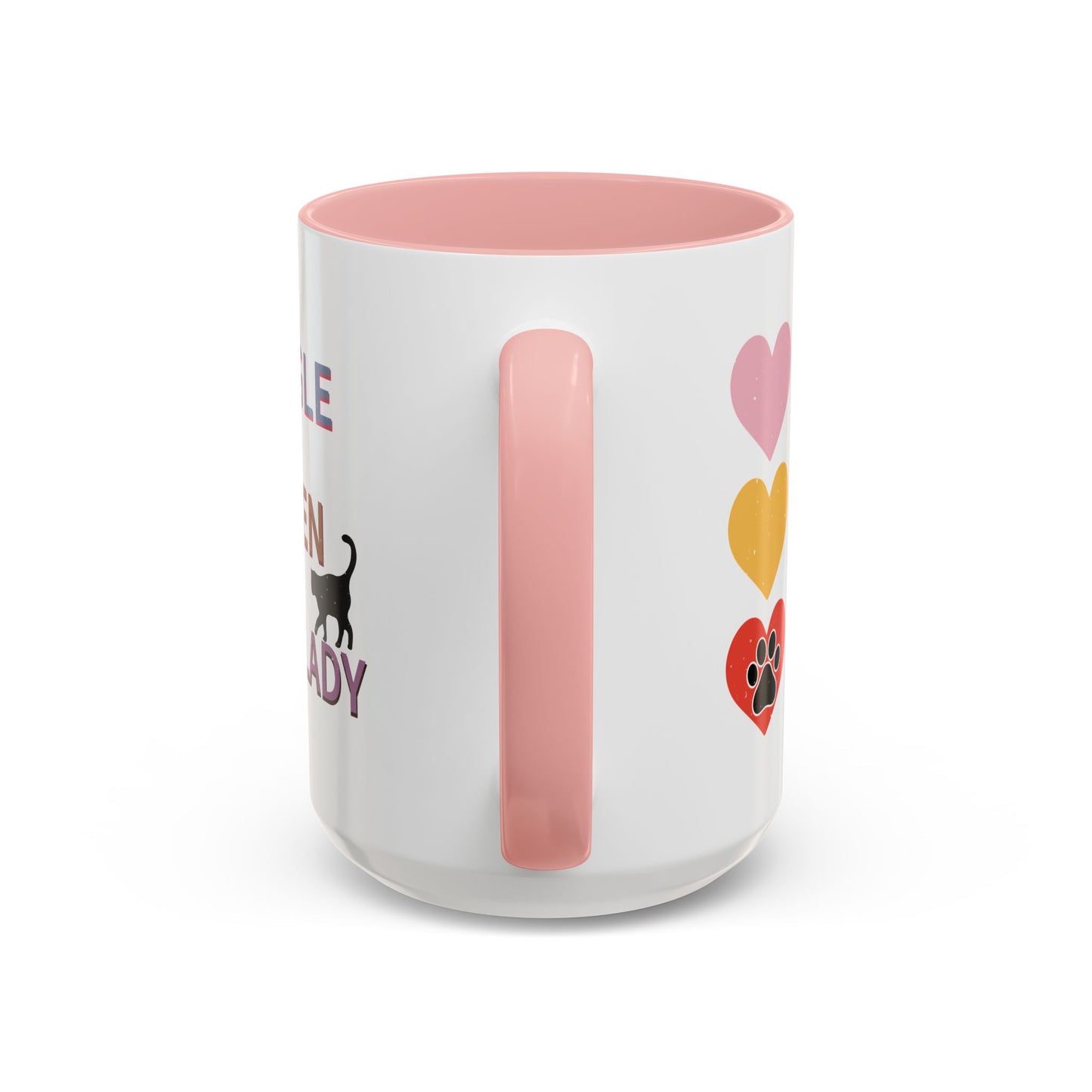 Single, Taken, Cat Lady Mug - Fun and Quirky Design for Cat Lovers - Perfect for Proud Cat Moms