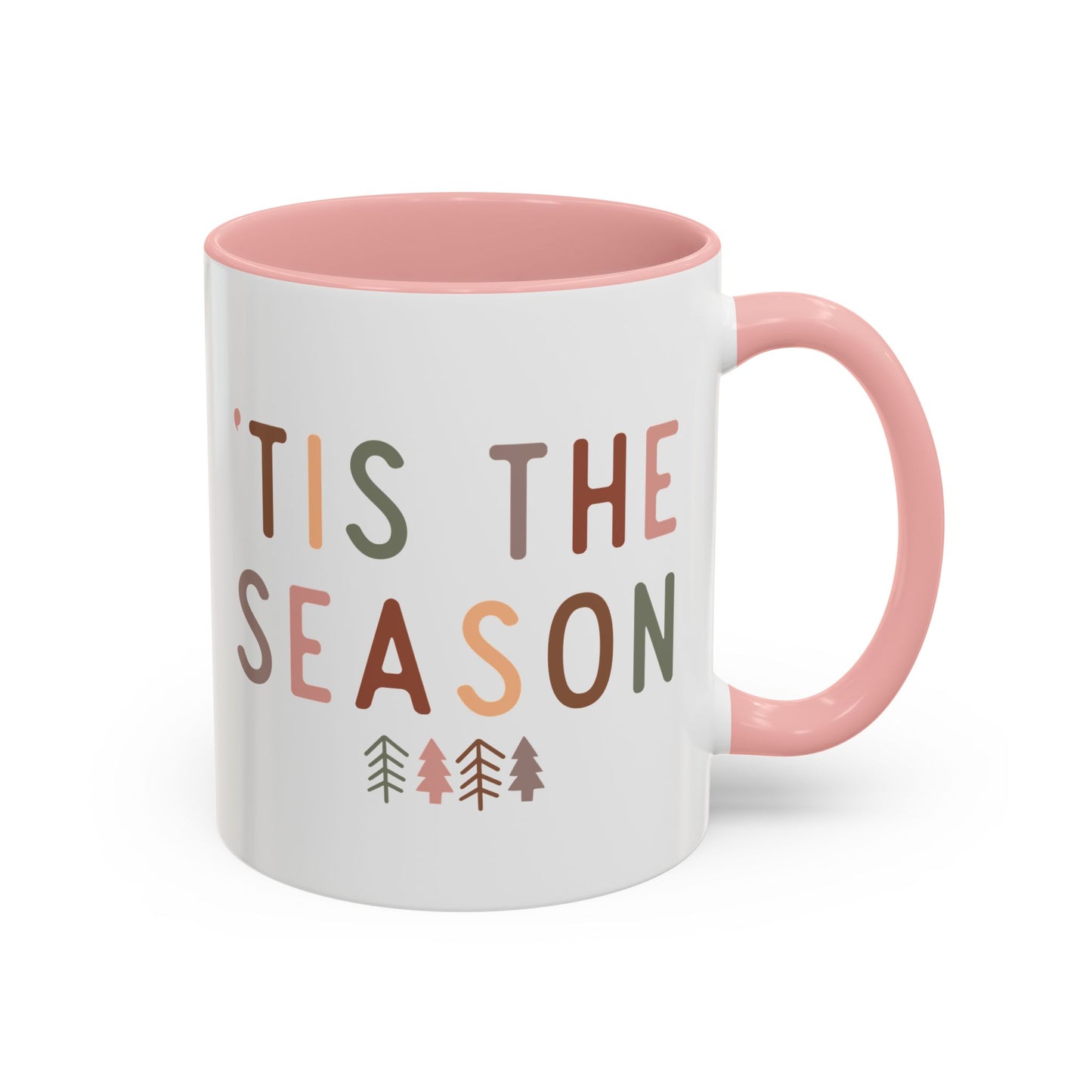 Tis the Season Mug | Minimalist Holiday Design | Christmas Coffee Mug | Festive Drinkware