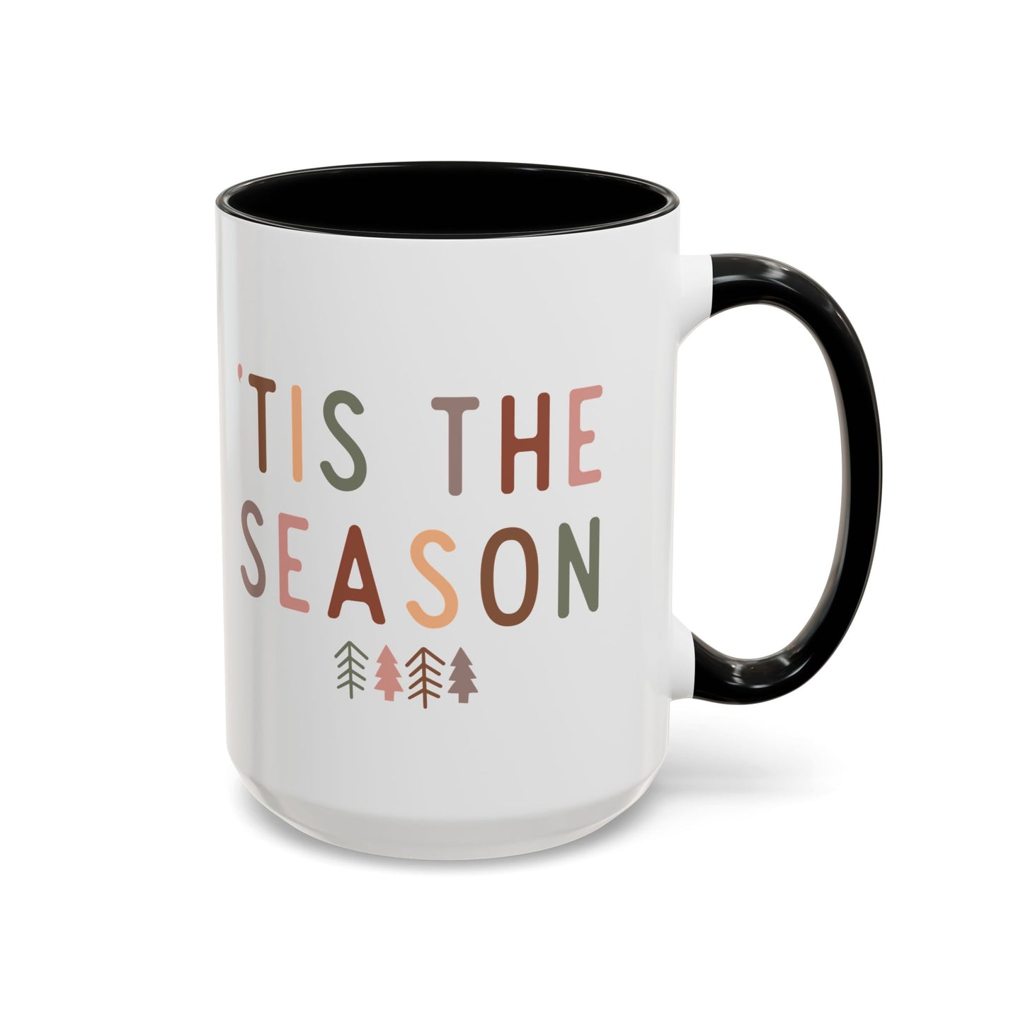 Tis the Season Mug | Minimalist Holiday Design | Christmas Coffee Mug | Festive Drinkware