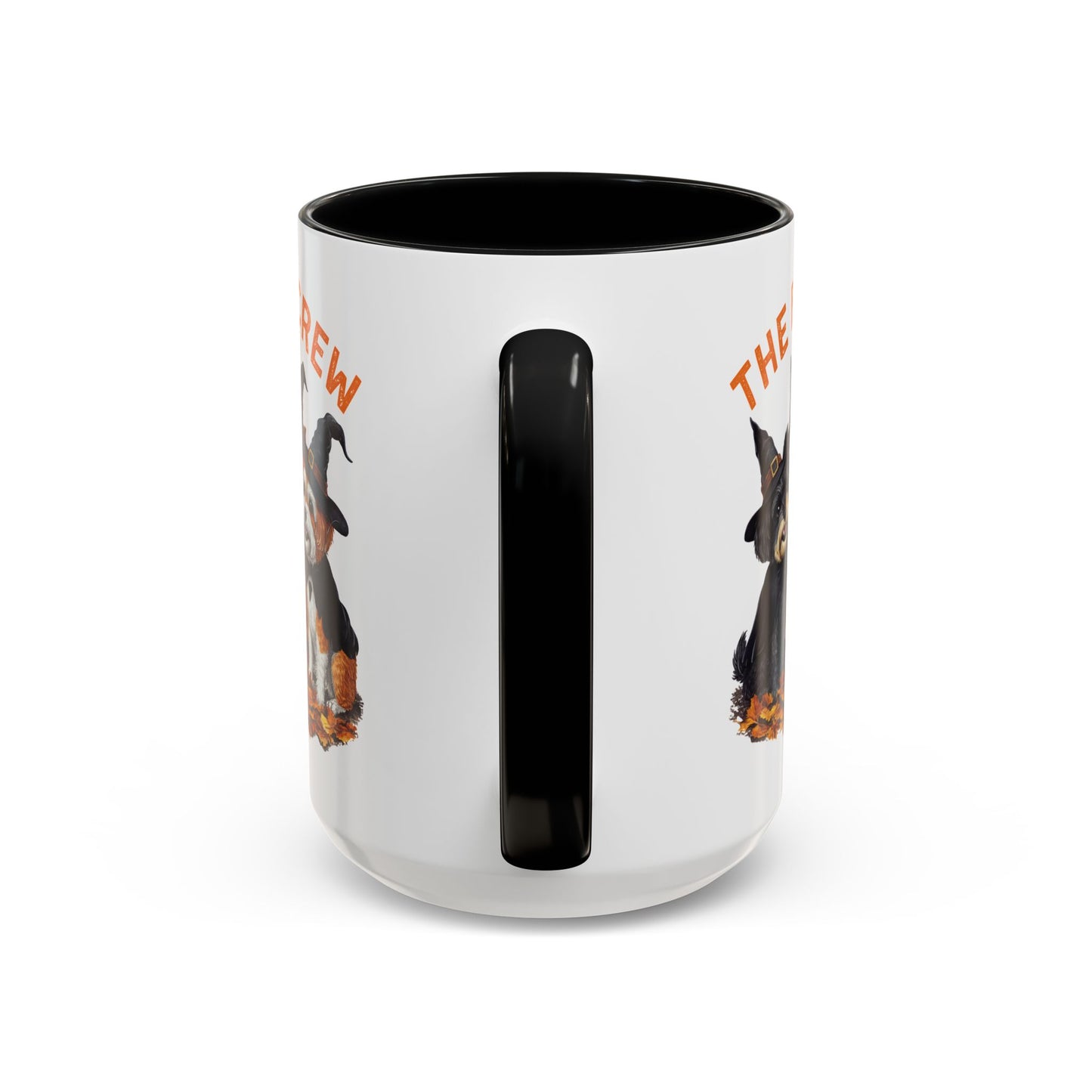 The Boo Crew Halloween Dog Mug | Adorable Dog Pack with Witch Hats | Spooky Fall Coffee Mug | Halloween Gift for Dog Lovers