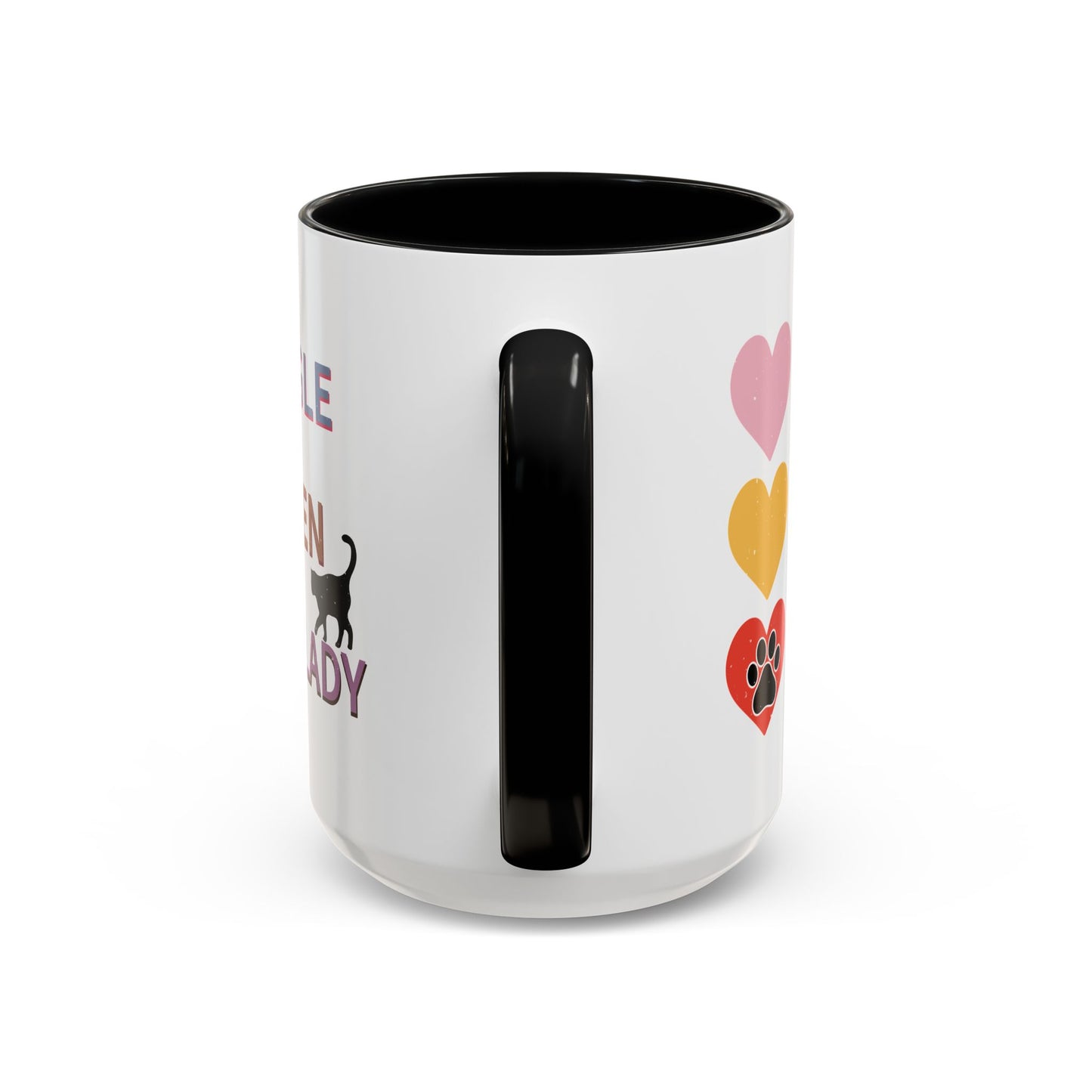 Single, Taken, Cat Lady Mug - Fun and Quirky Design for Cat Lovers - Perfect for Proud Cat Moms