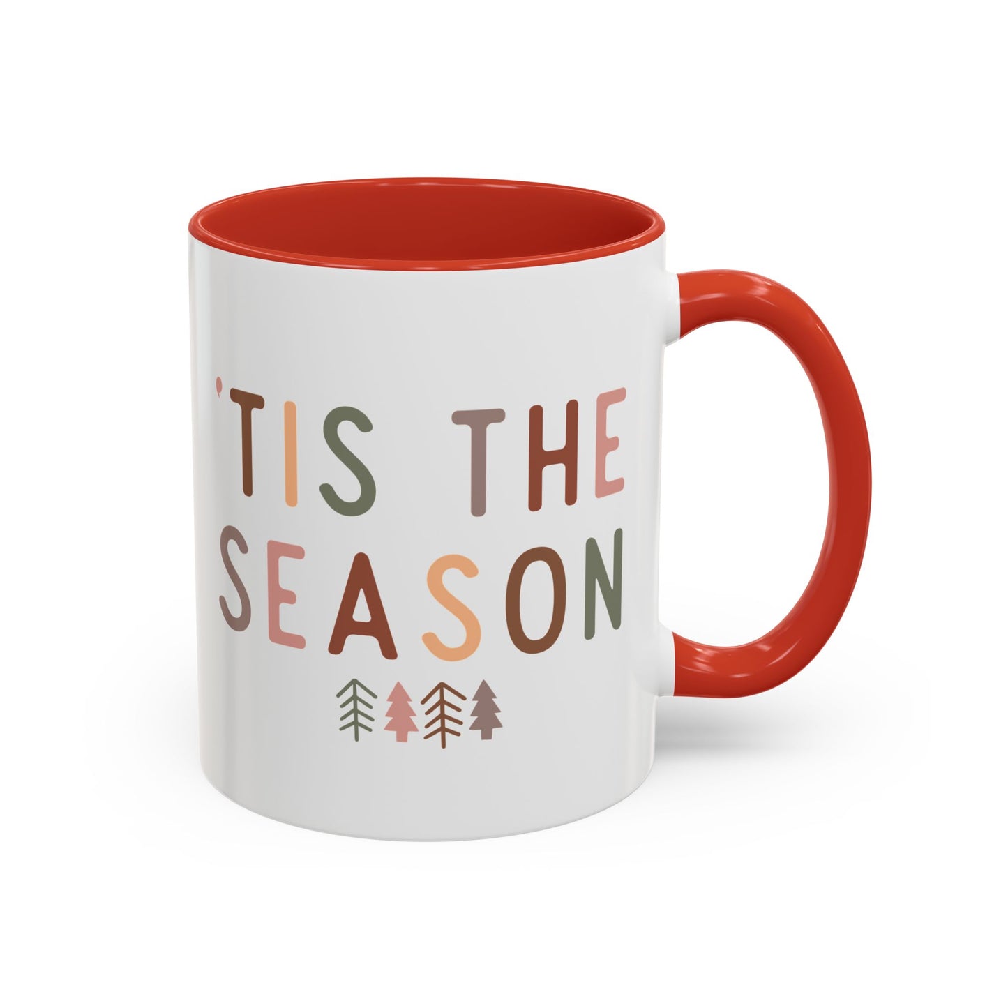 Tis the Season Mug | Minimalist Holiday Design | Christmas Coffee Mug | Festive Drinkware